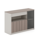 Maddy-D Premium Wooden Office Pantry Low Cabinet Sideboard